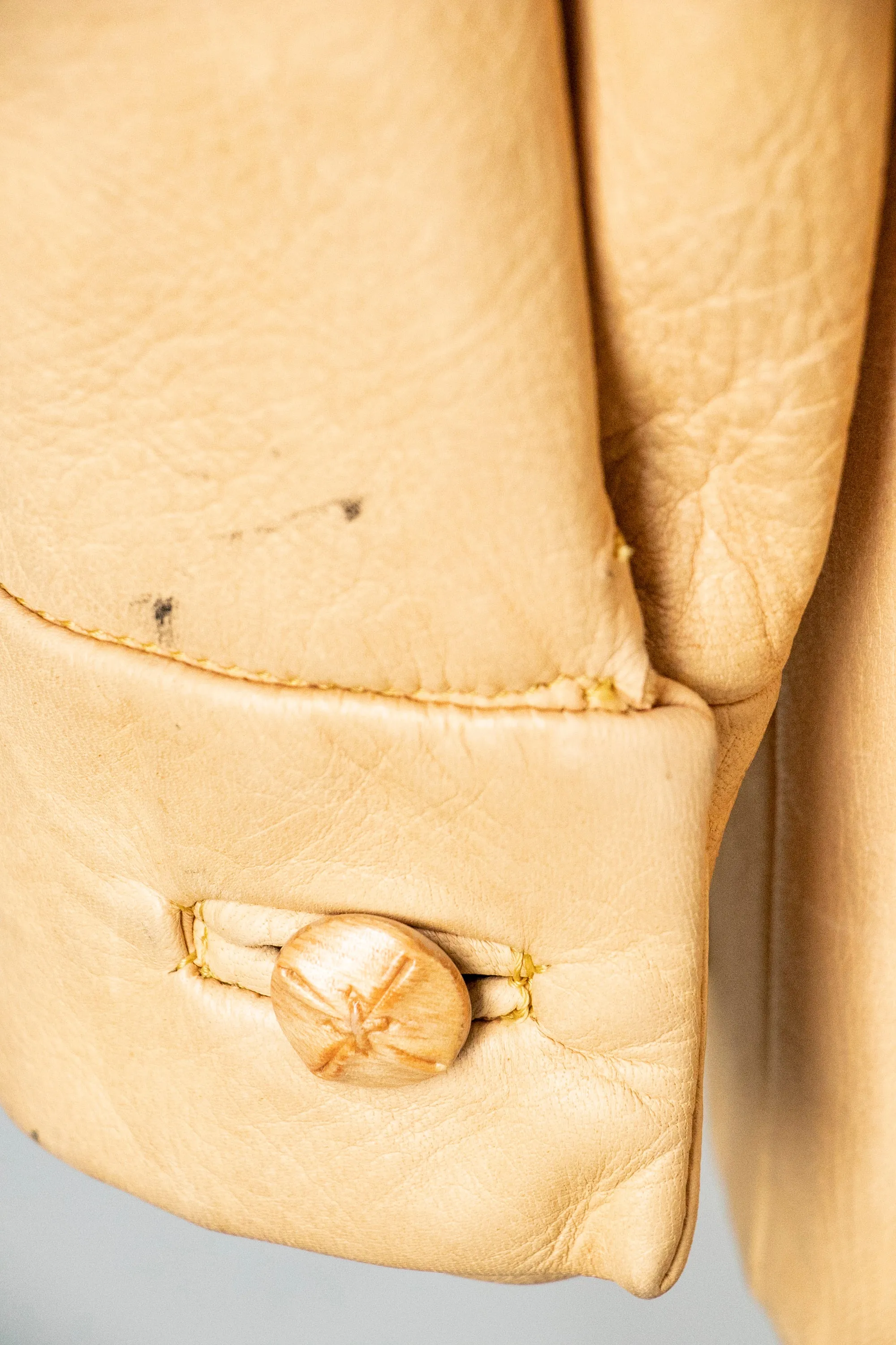 1960s Jacket Suede Buckskin XS