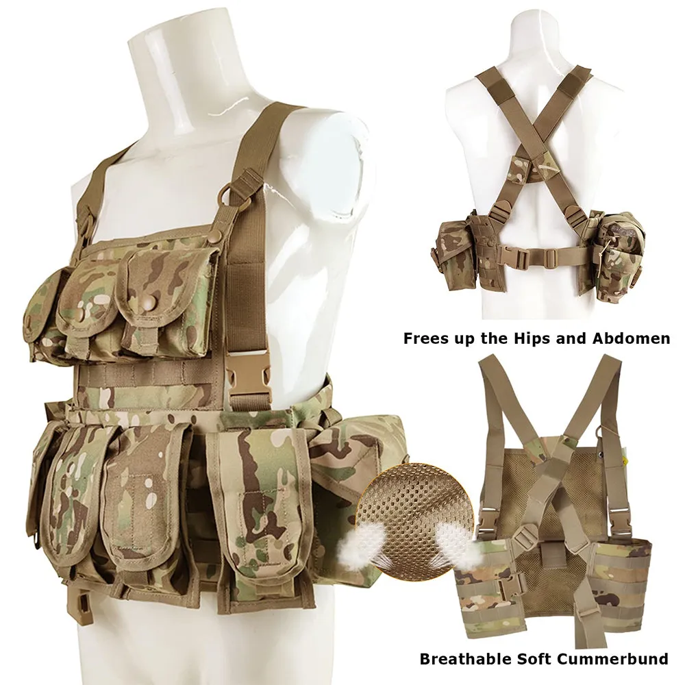 Akmax Chest Pack  with Leg Pack OCP