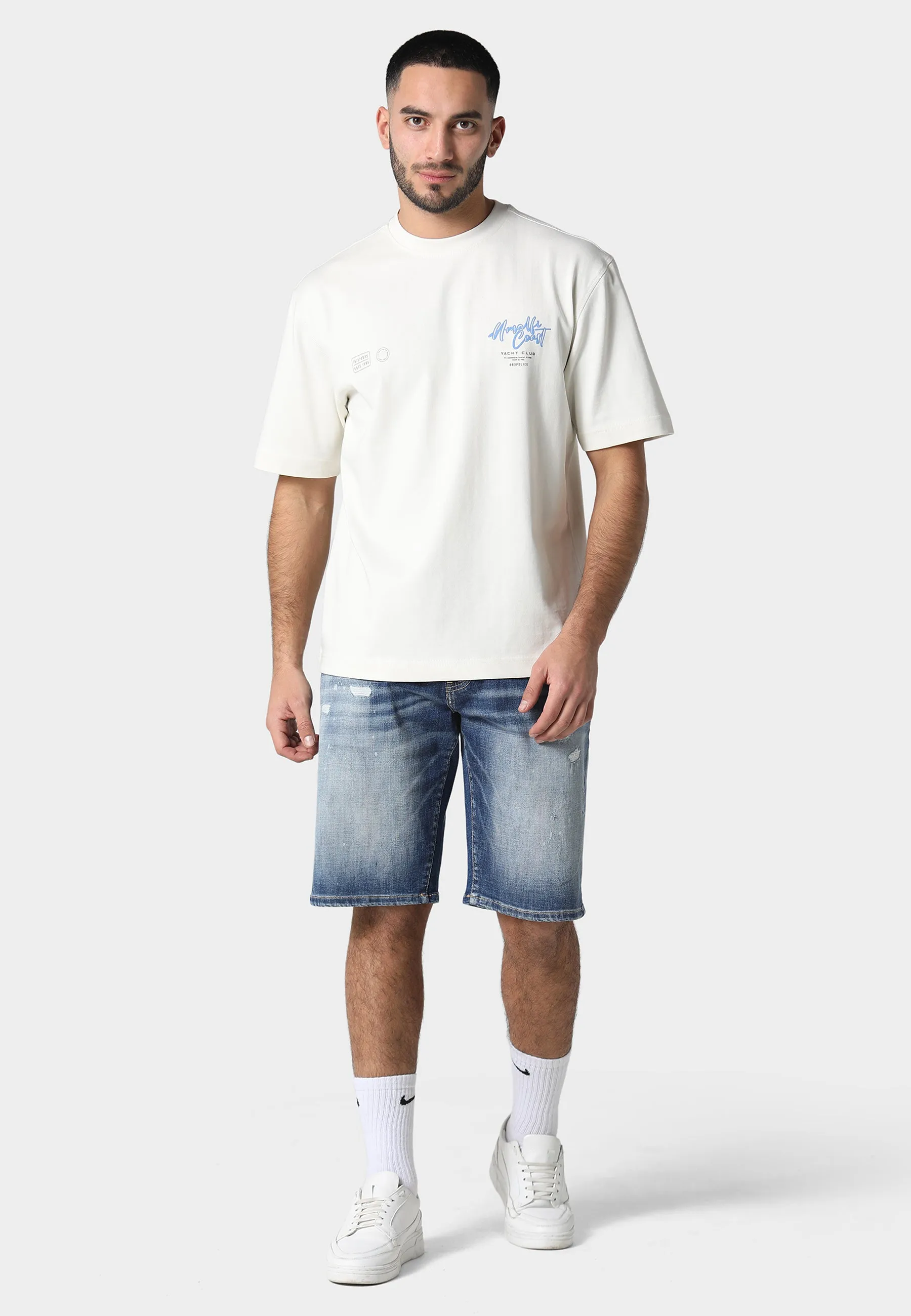 Amalfi Bone White T-Shirt