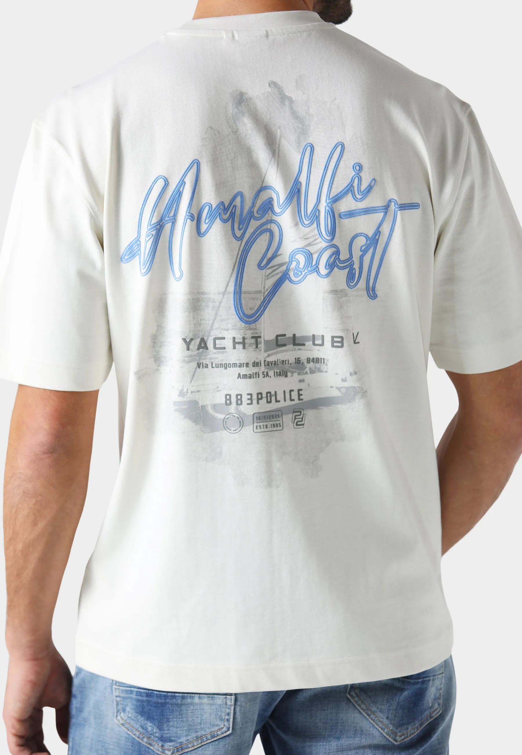 Amalfi Bone White T-Shirt