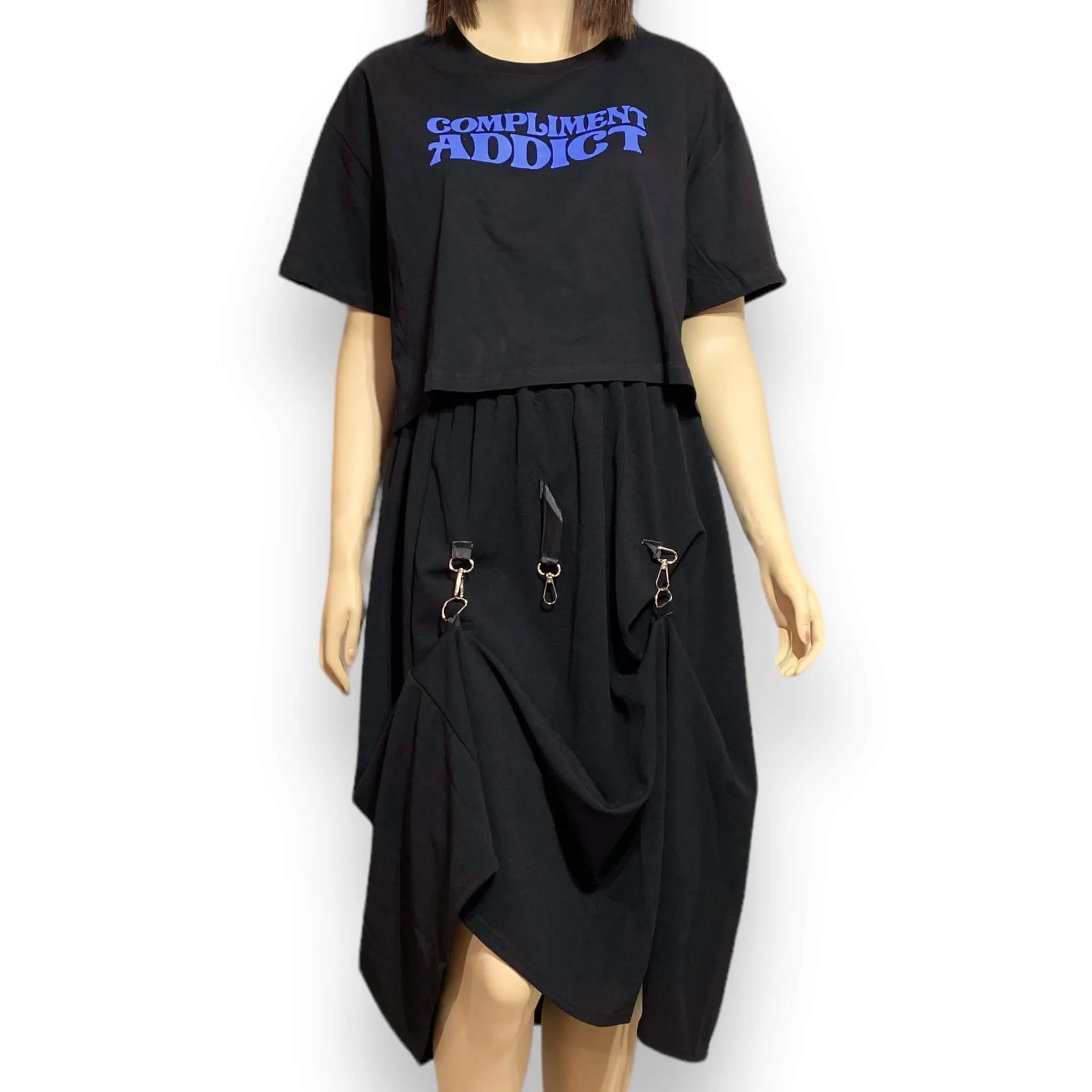Aquarius Graphic Crop Top
