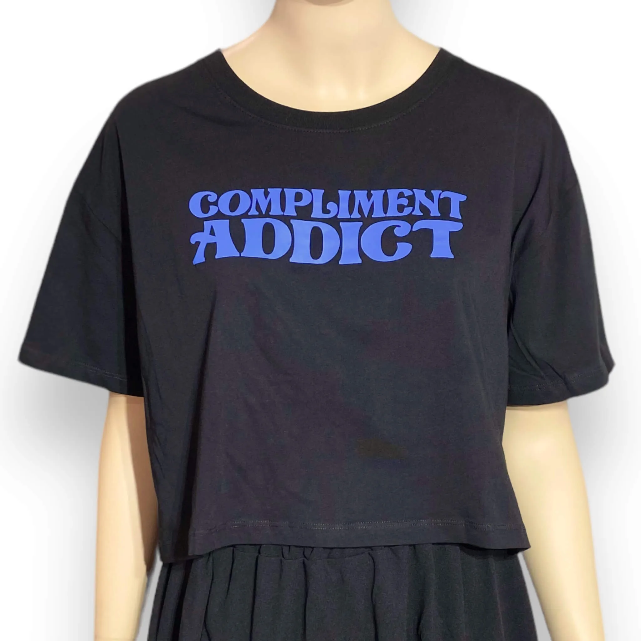 Aquarius Graphic Crop Top