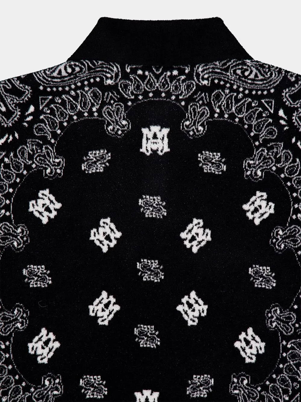 Bandana Print Short Sleeve Polo