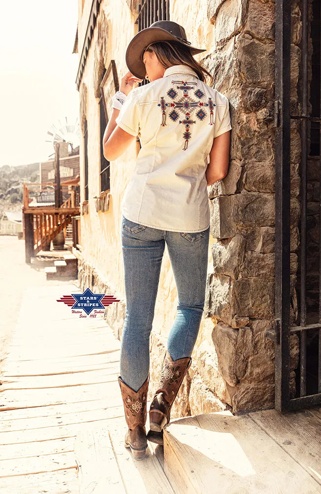 Betty Ladies Western Blouse