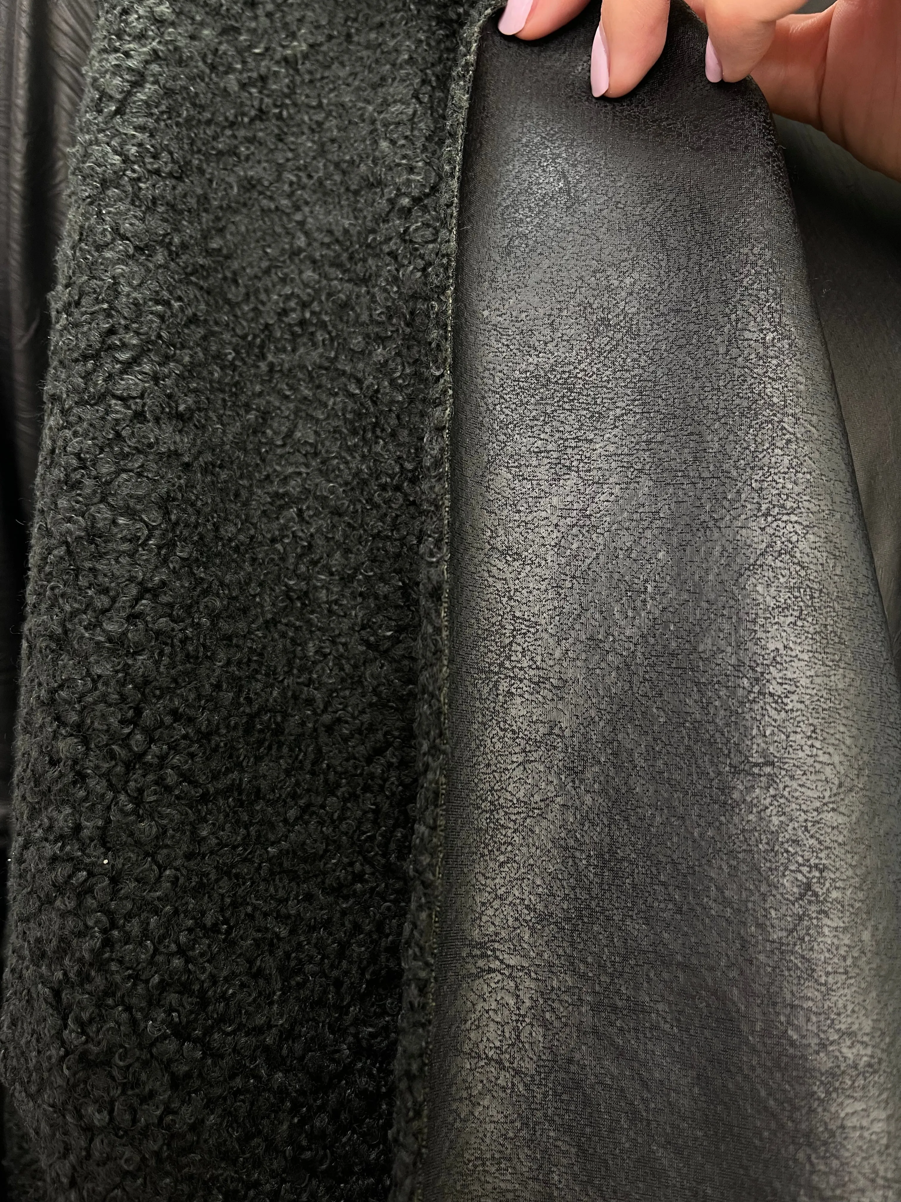 Black Heather Reversible Vest