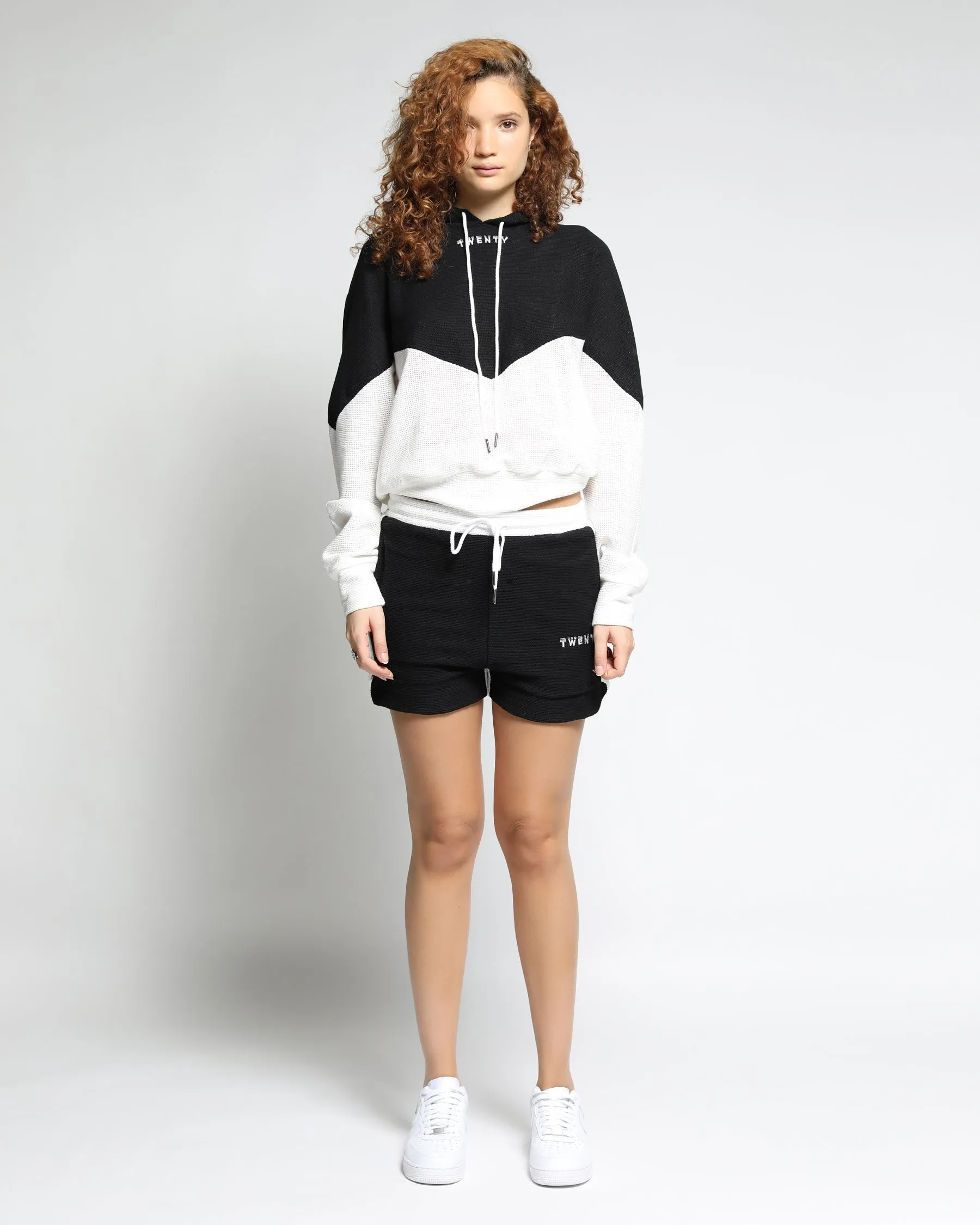 Breathe Mesh Color Block Hoodie (FINAL SALE)