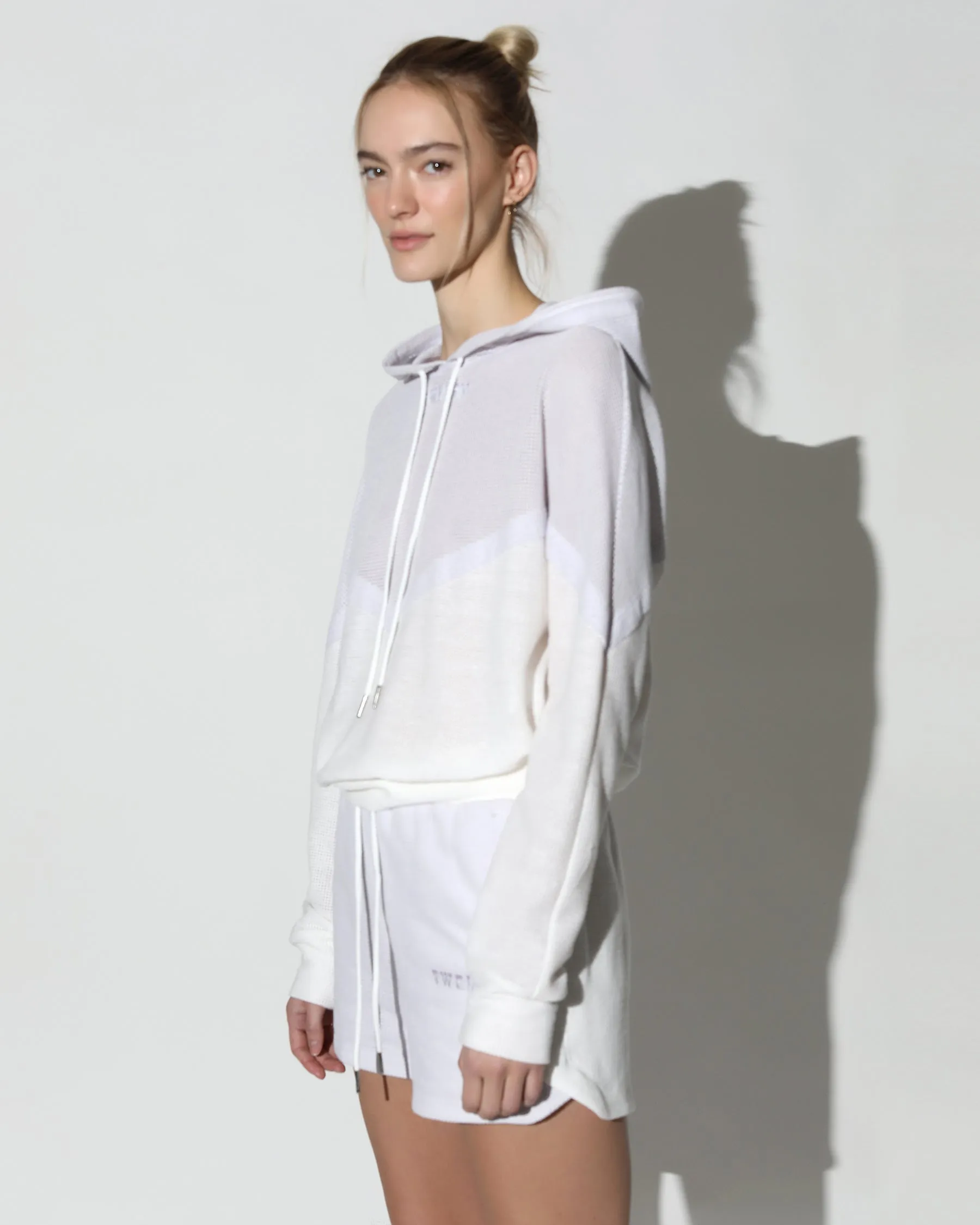 Breathe Mesh Color Block Hoodie (FINAL SALE)