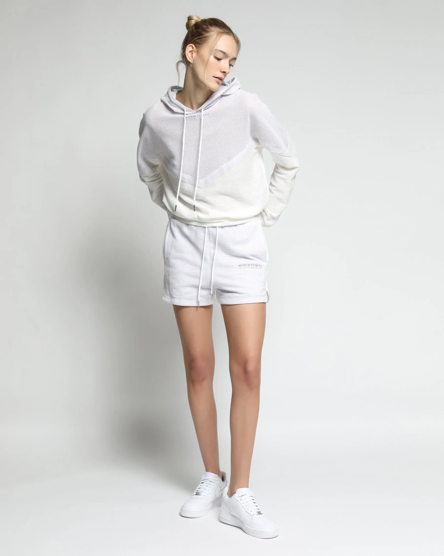 Breathe Mesh Color Block Hoodie (FINAL SALE)