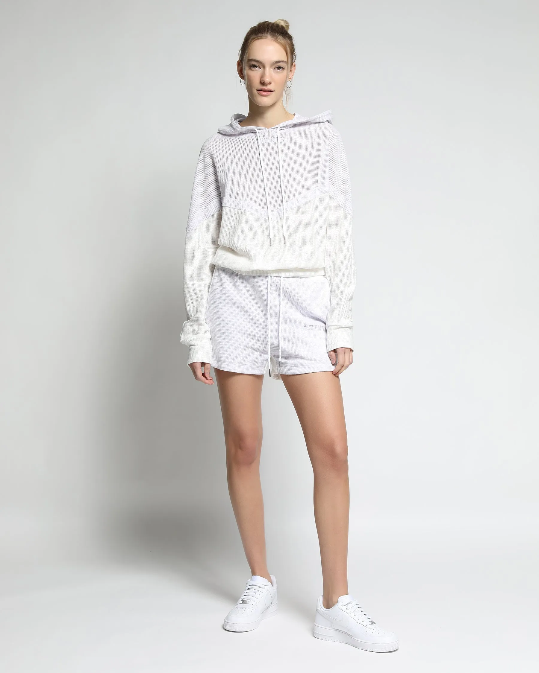 Breathe Mesh Color Block Hoodie (FINAL SALE)
