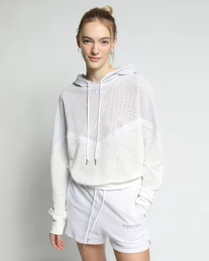 Breathe Mesh Color Block Hoodie (FINAL SALE)