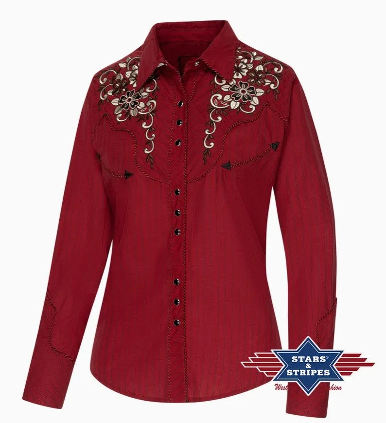 Catherine Ladies Western Blouse
