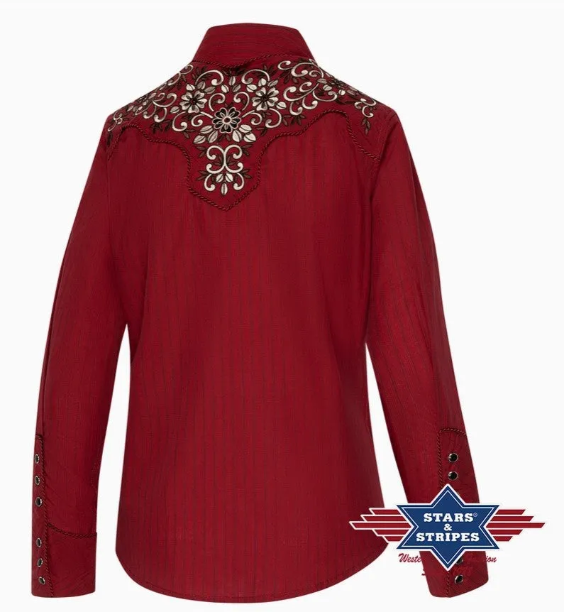 Catherine Ladies Western Blouse