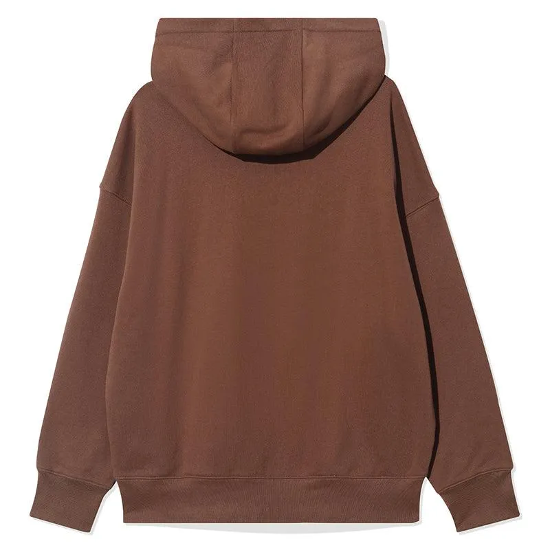 Cocoa Brown 3D Floral Hoodie