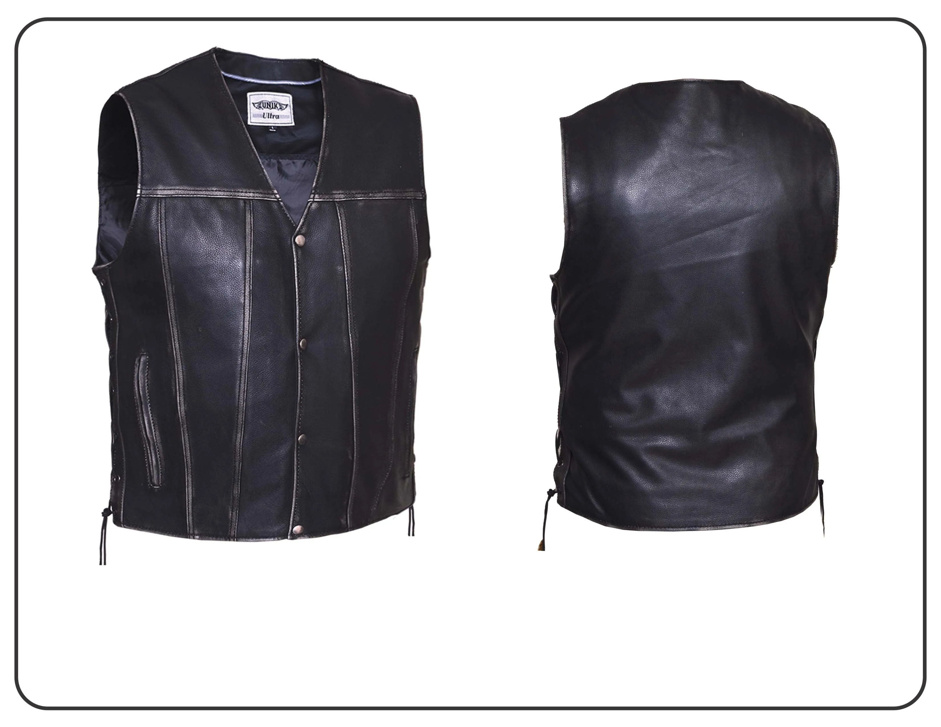 Durango Side Laced Vest Mens