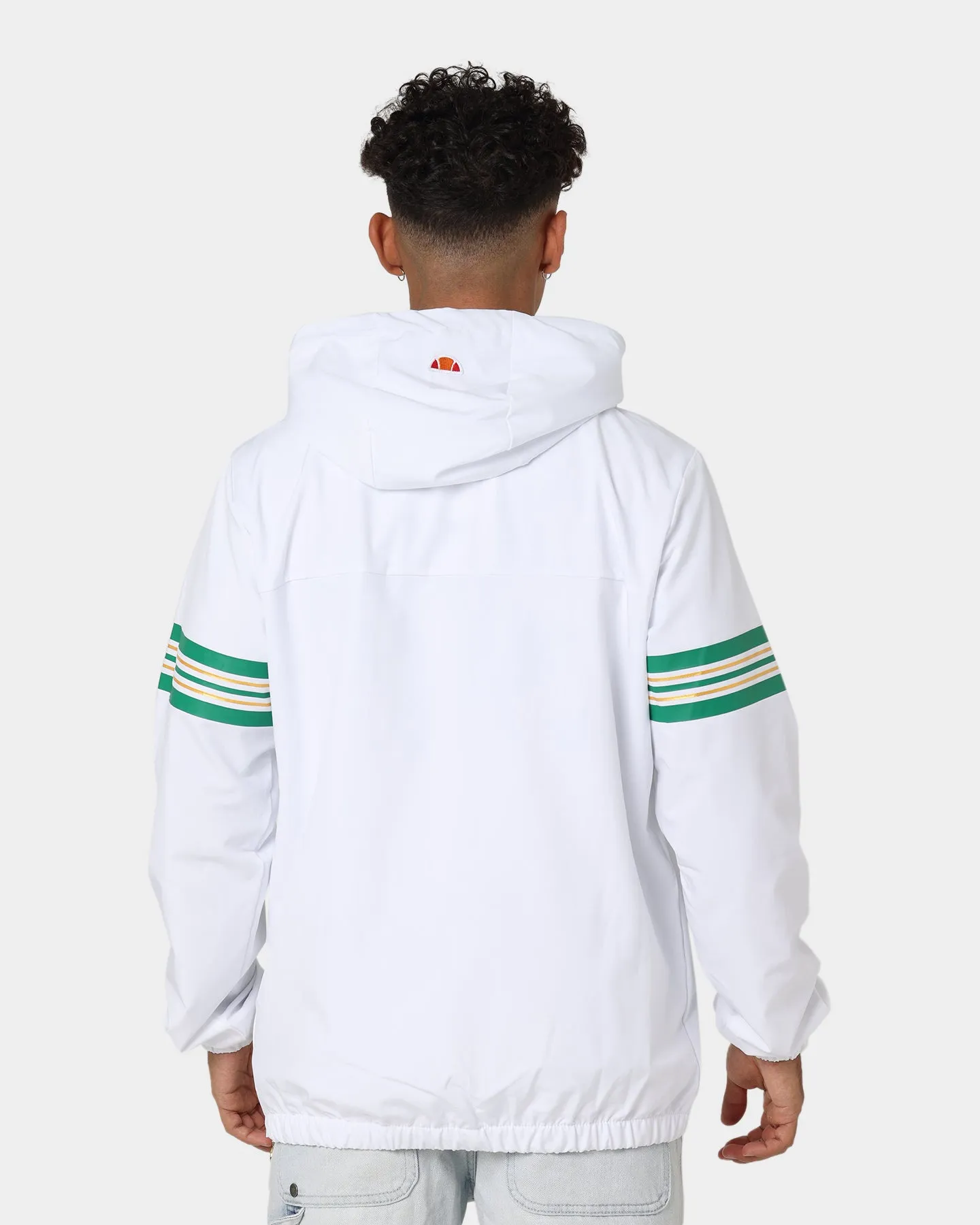 Ellesse Arbitra Quarter Zip Hoodie White
