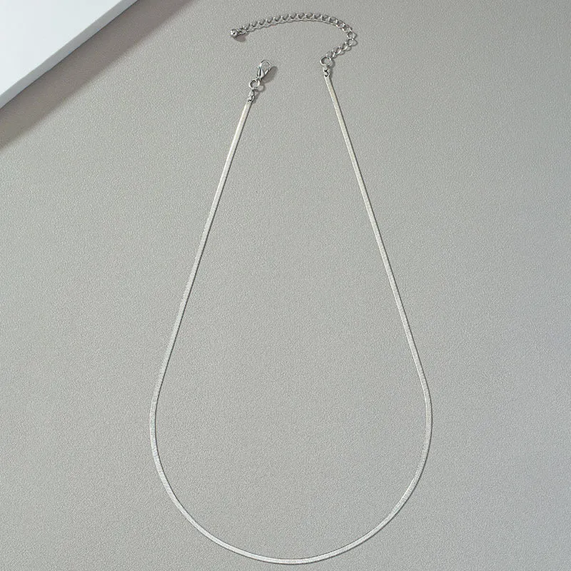 European Copper Blade Chain Men's Necklace - Vienna Verve Collection
