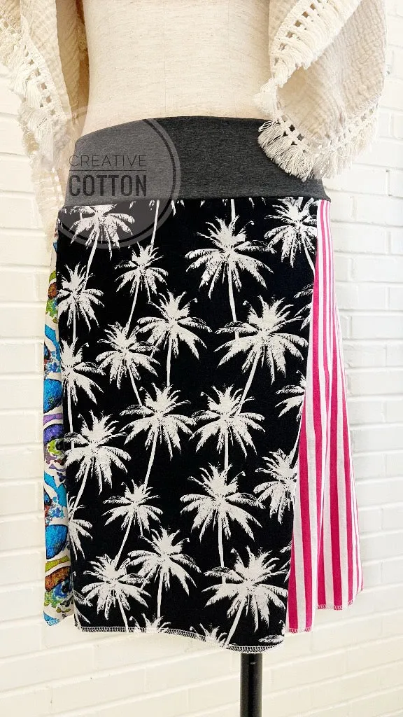 Funky Palms Funky Knit Skirt
