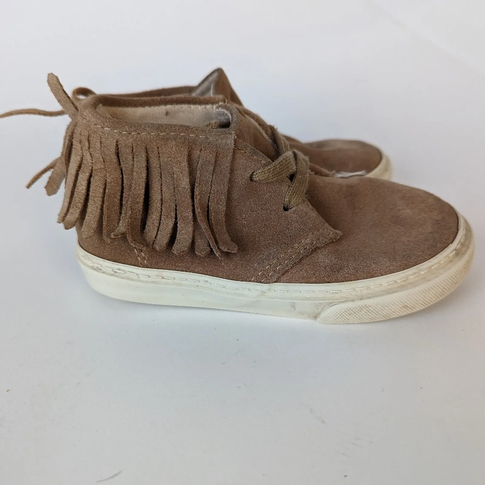 Gap Suede Fringe Boots- 8