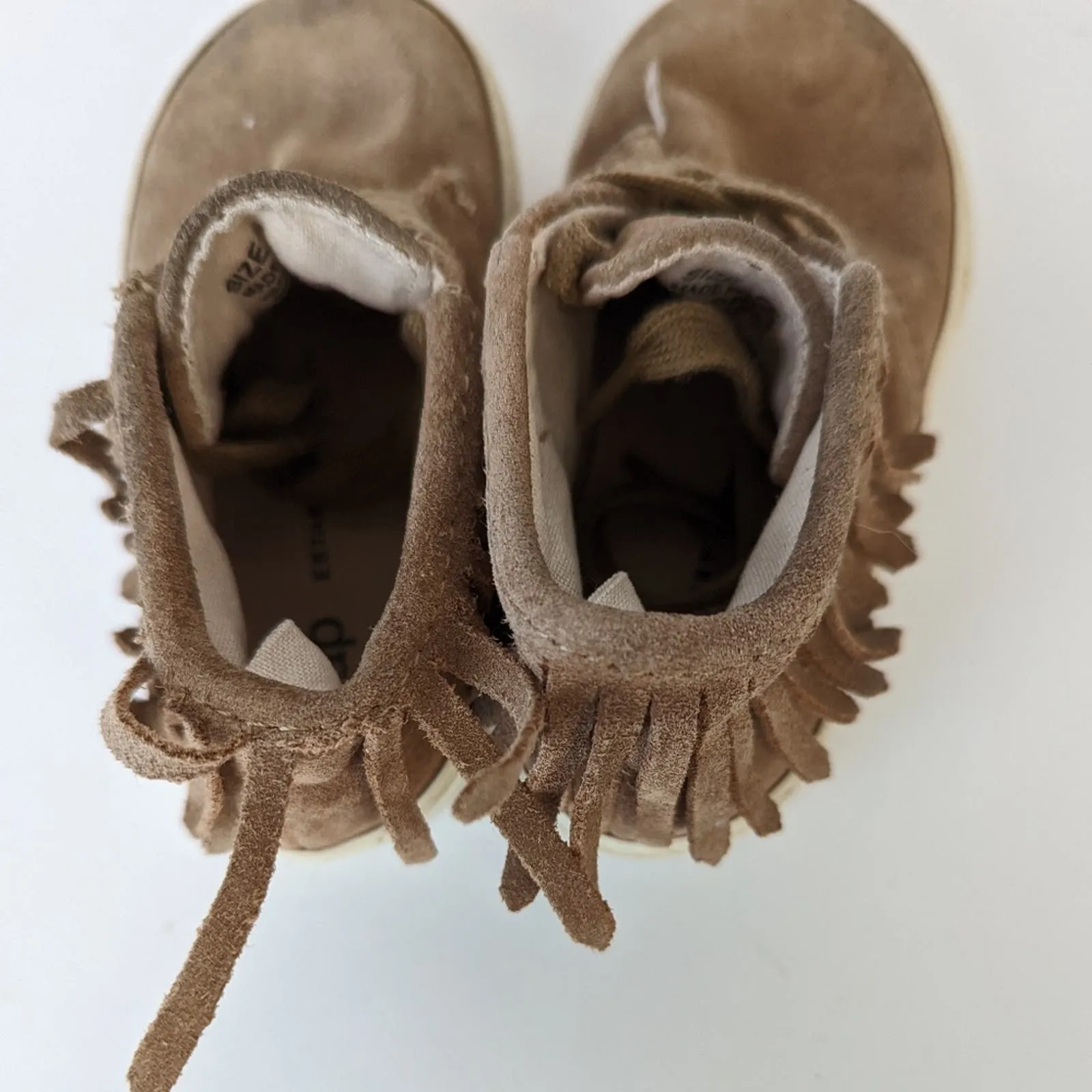 Gap Suede Fringe Boots- 8