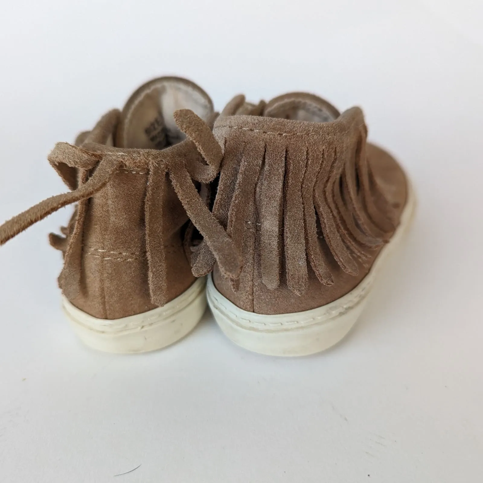 Gap Suede Fringe Boots- 8