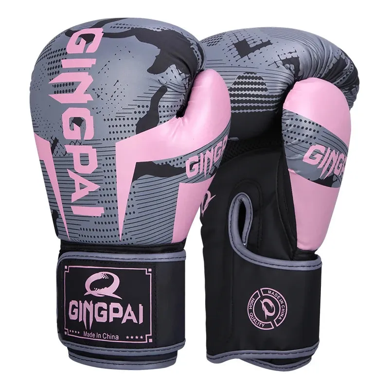 GINGPAI - CAMOUFLAGE - UNISEX BOXING GLOVES
