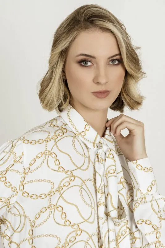 Hartwell Lisa Ladies Horse Chains Shirt