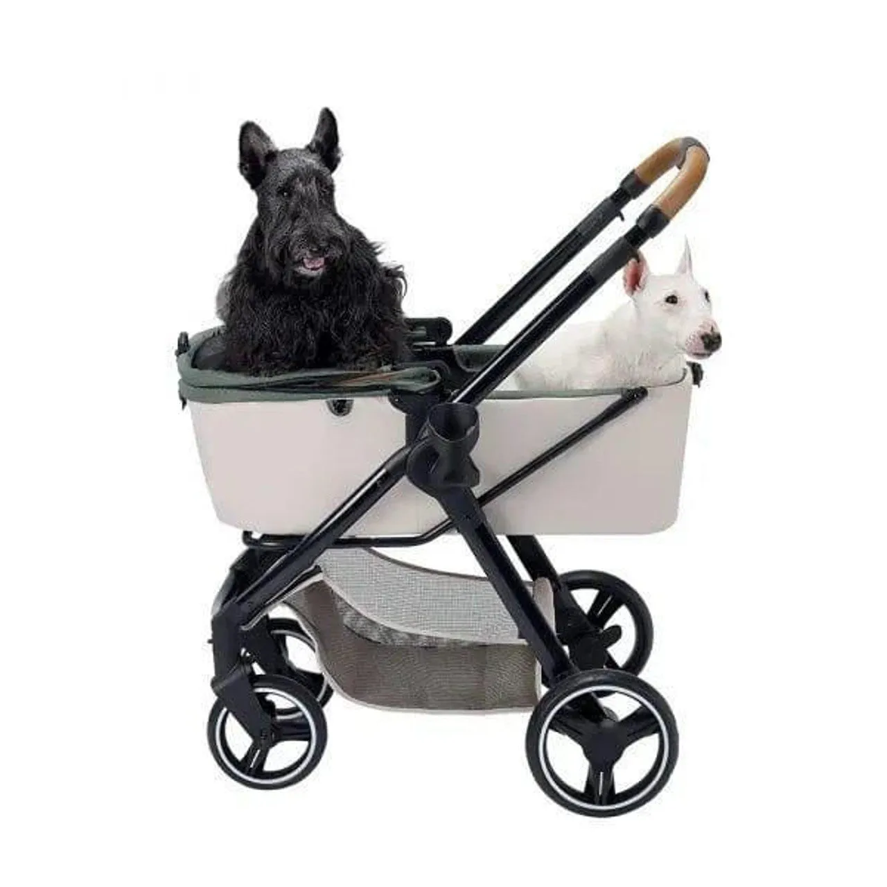 Ibiyaya Retro Luxe Stroller - Soft Sage