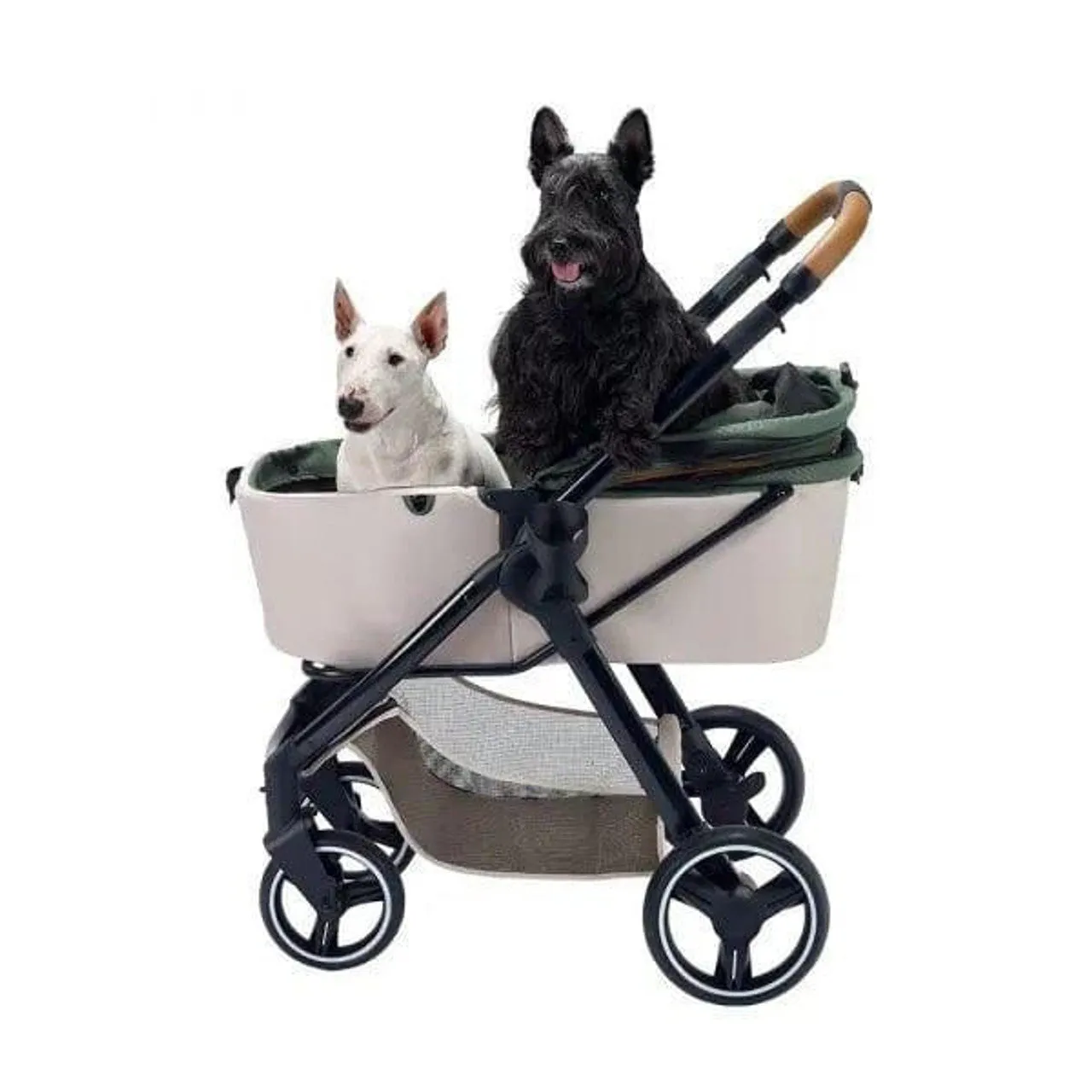 Ibiyaya Retro Luxe Stroller - Soft Sage