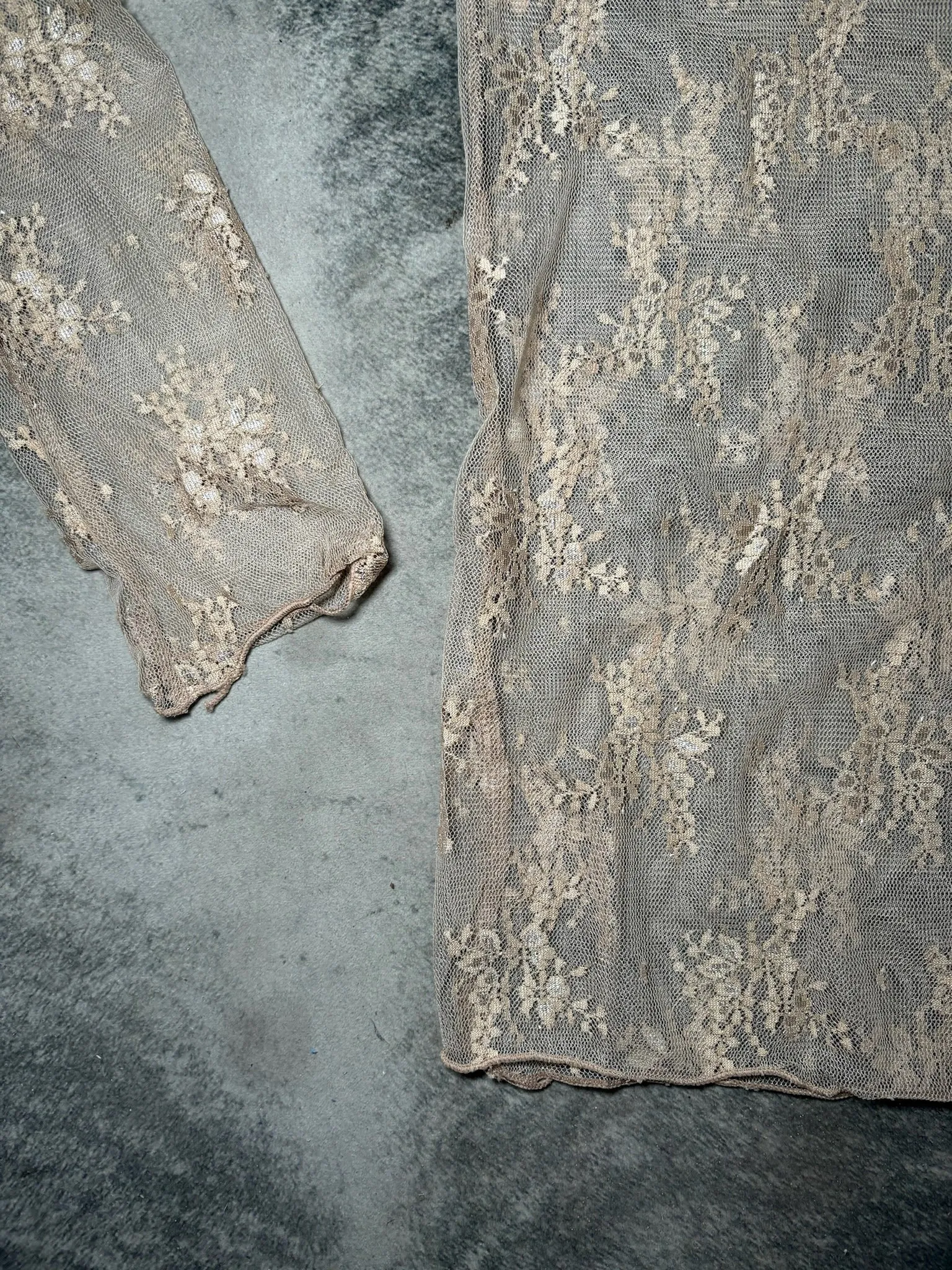 Lace Long Sleeve Top