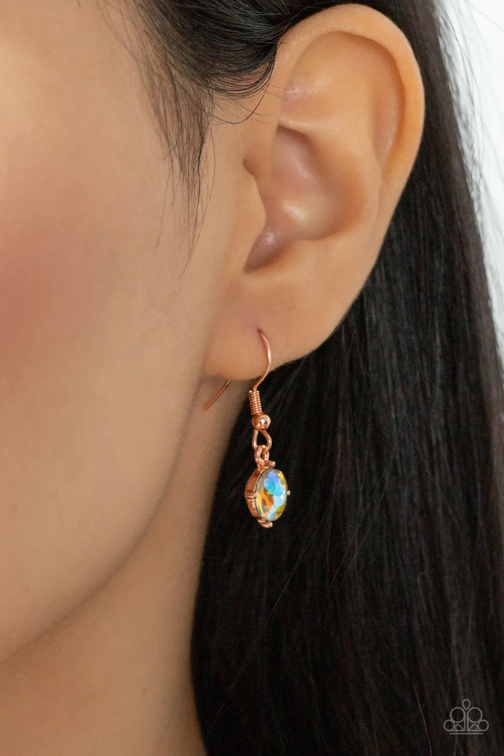 Lavishly Loaded - Copper Necklace - Paparazzi Accessories