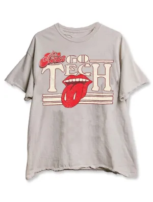 Livy Lu Texas Tech  Rolling Stones "Stoned" Thrifted T-Shirt