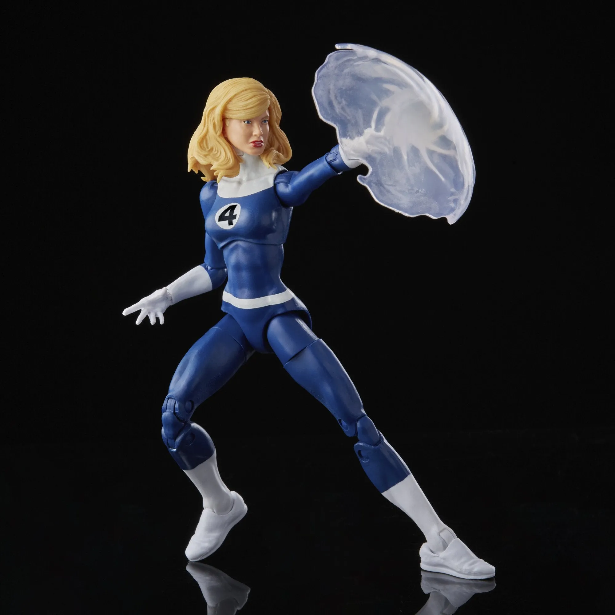 Marvel Legends Retro Fantastic Four: Invisible Woman Action Figure, 6 Inch