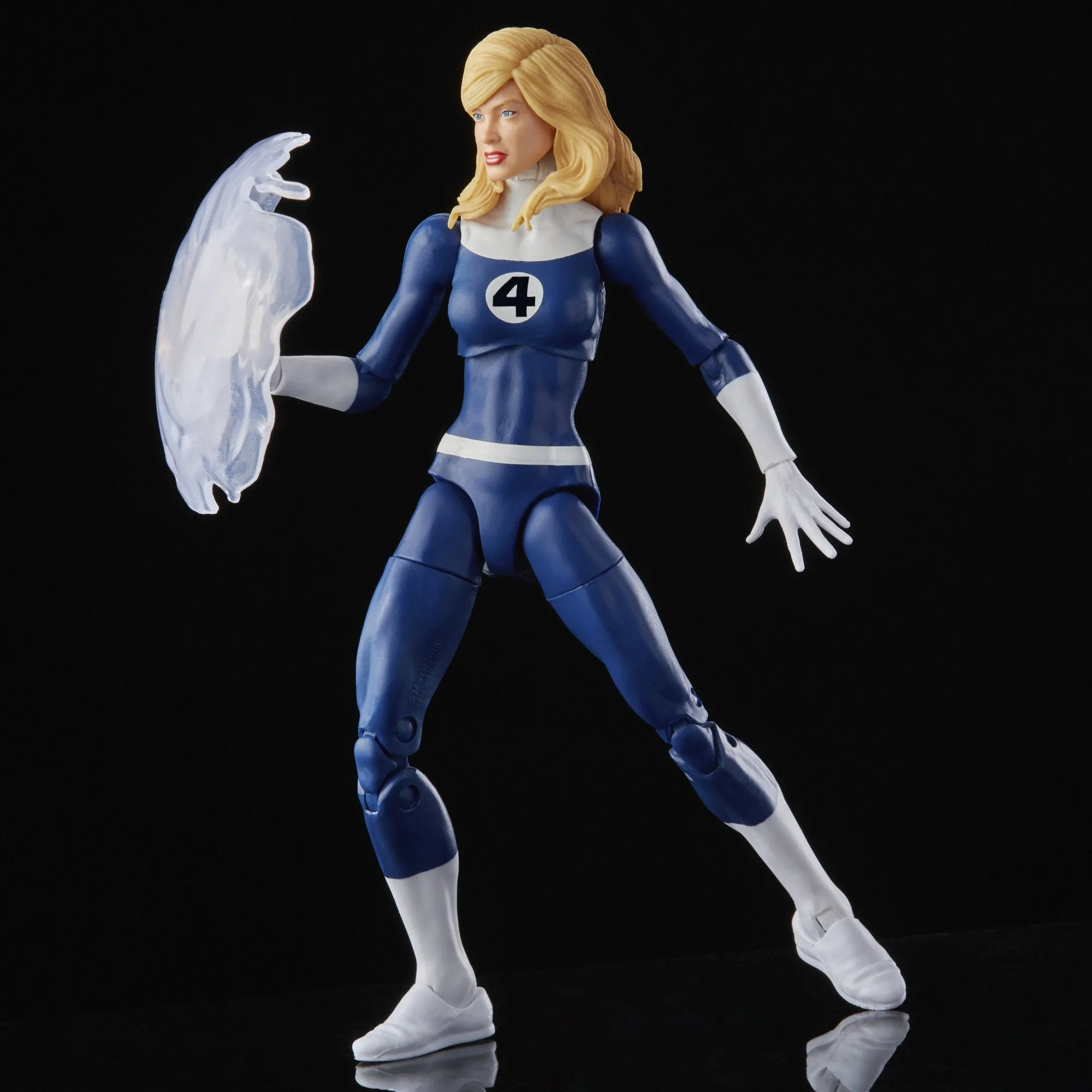 Marvel Legends Retro Fantastic Four: Invisible Woman Action Figure, 6 Inch