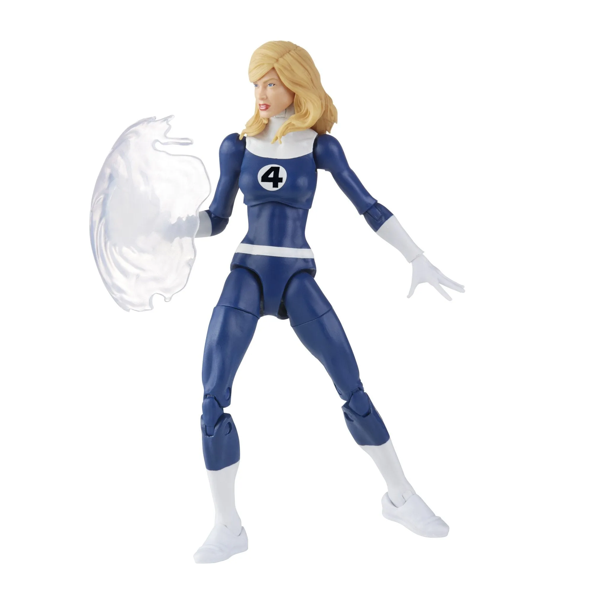 Marvel Legends Retro Fantastic Four: Invisible Woman Action Figure, 6 Inch