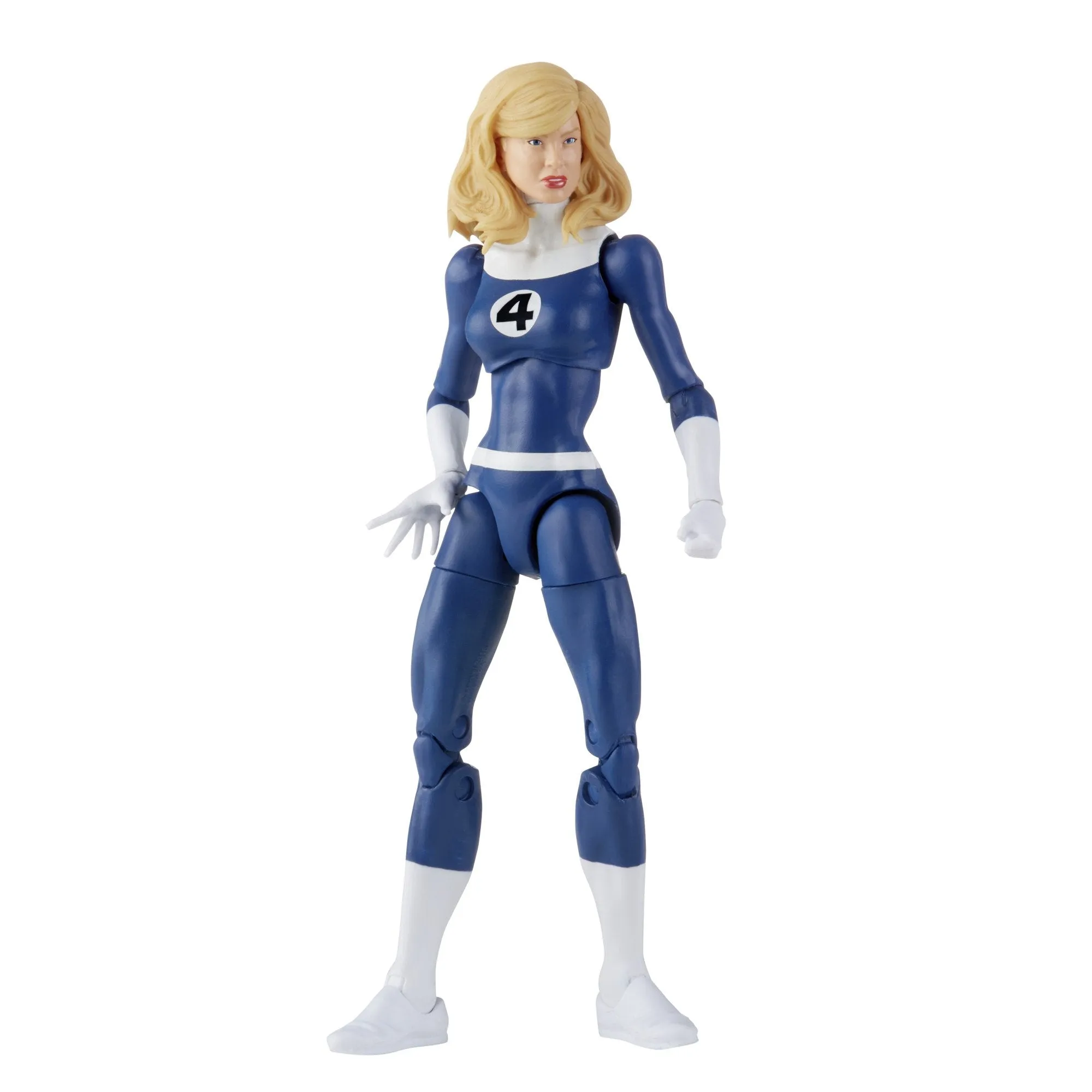 Marvel Legends Retro Fantastic Four: Invisible Woman Action Figure, 6 Inch