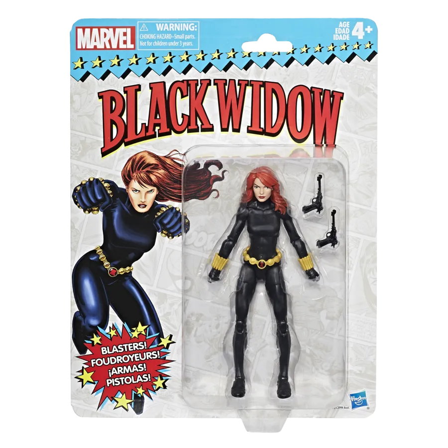 Marvel Retro 6-inch Collection Black Widow Figure