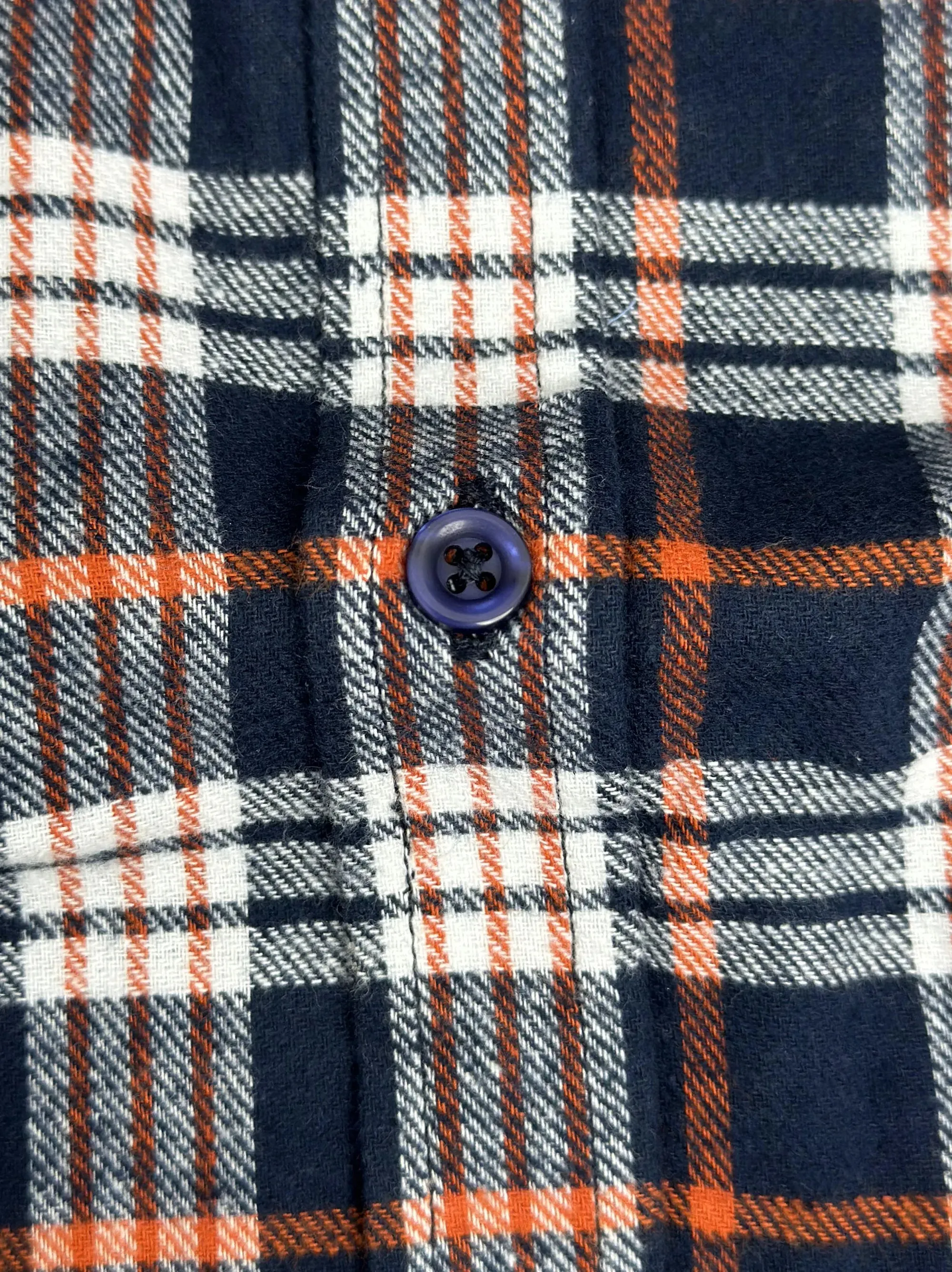 Men's Multicolor Navy Blue Check Shirt