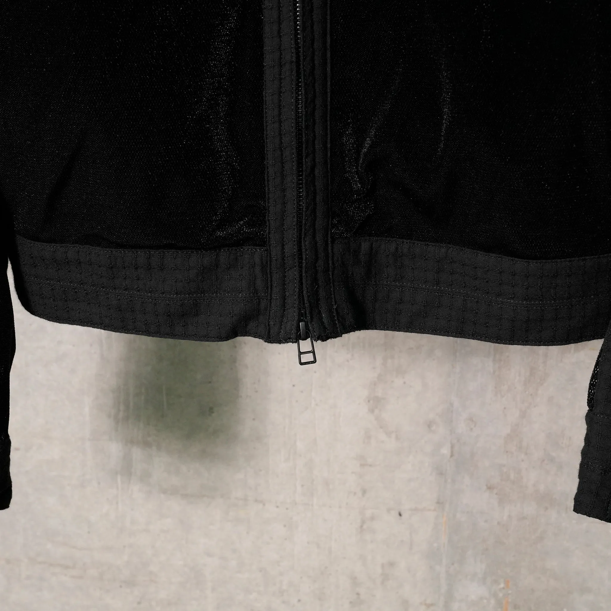 MESH HOODIE 参 / BLACK