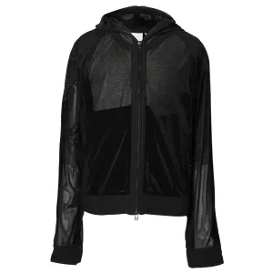MESH HOODIE 参 / BLACK