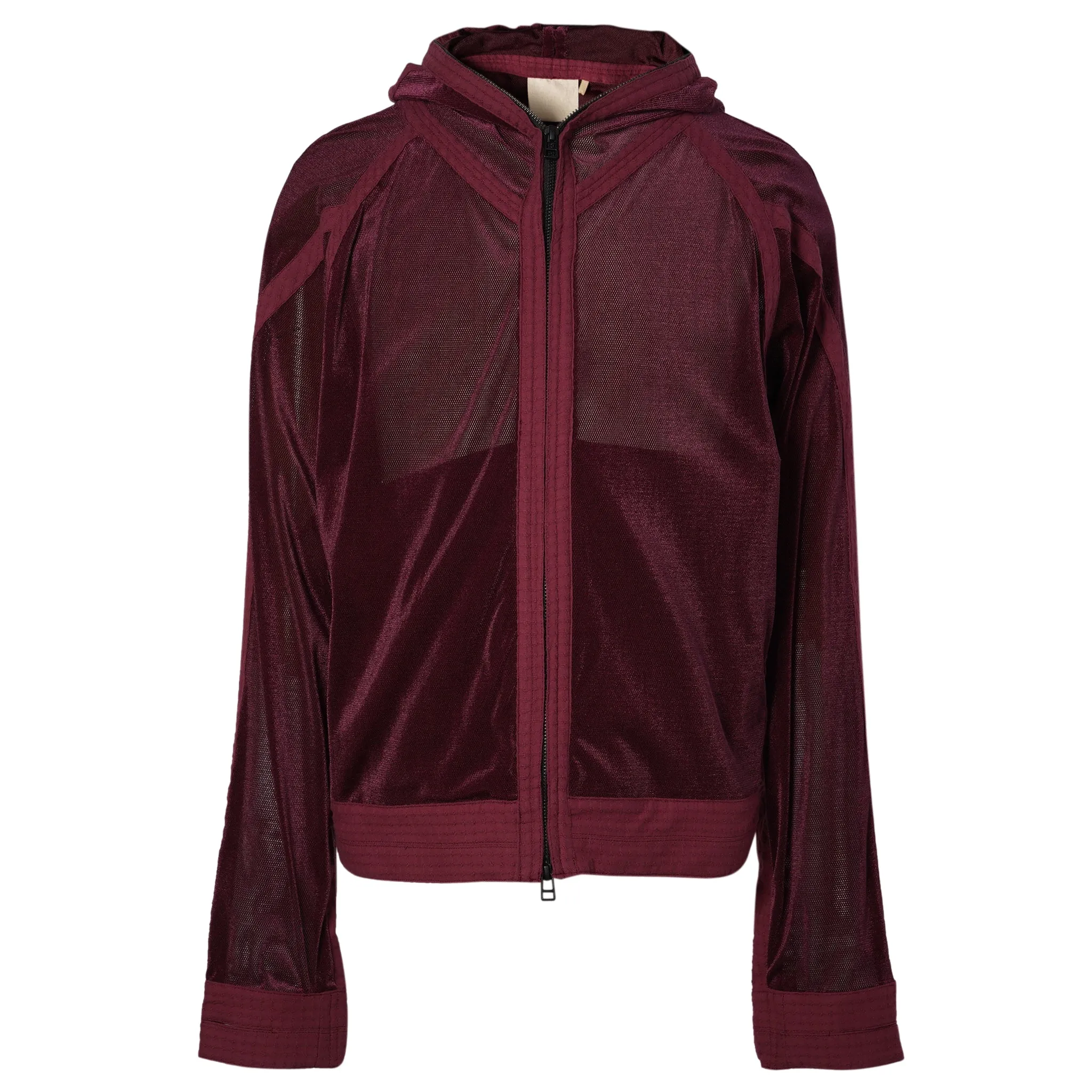 MESH HOODIE 参 / BORDEAUX