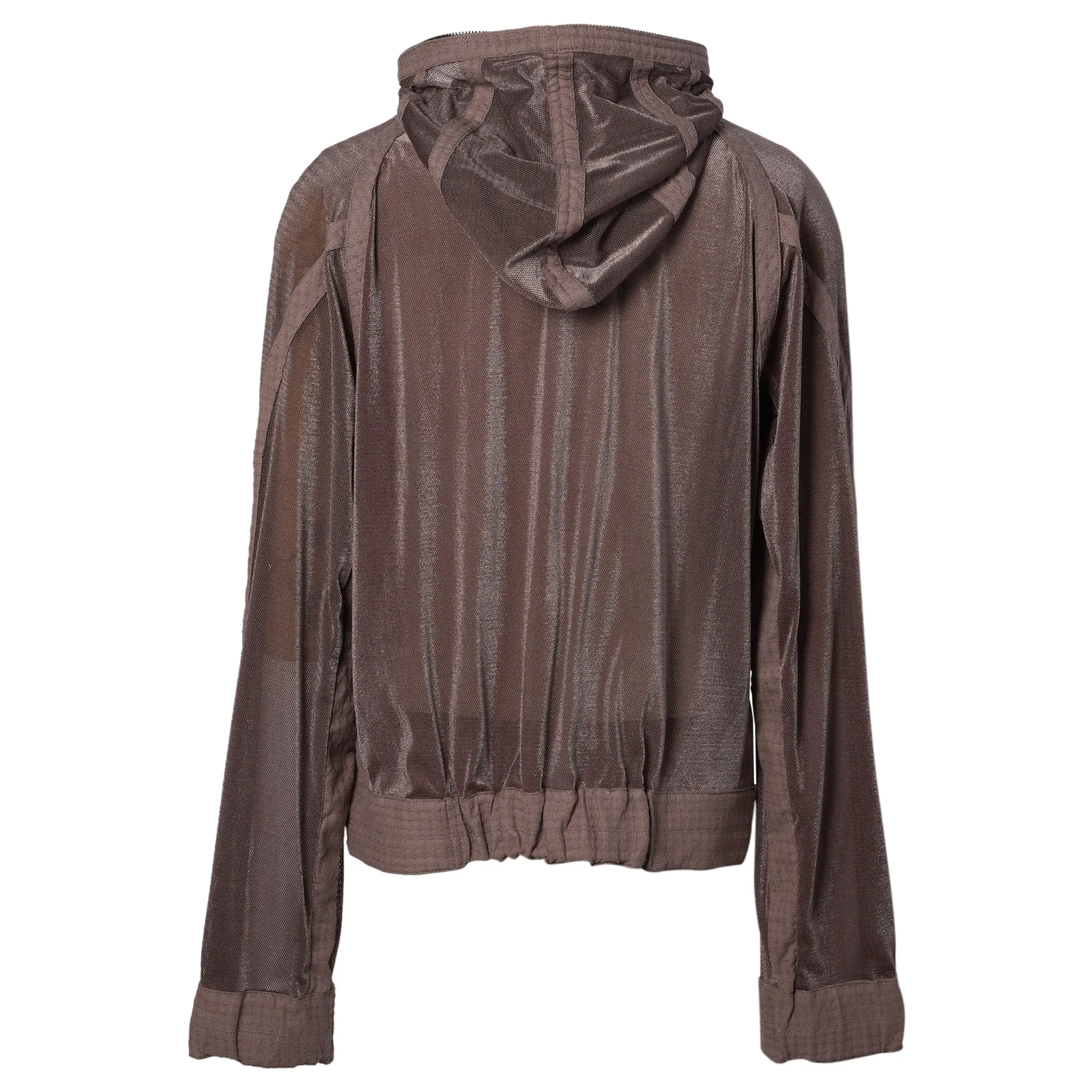 MESH HOODIE 参 / BROWN