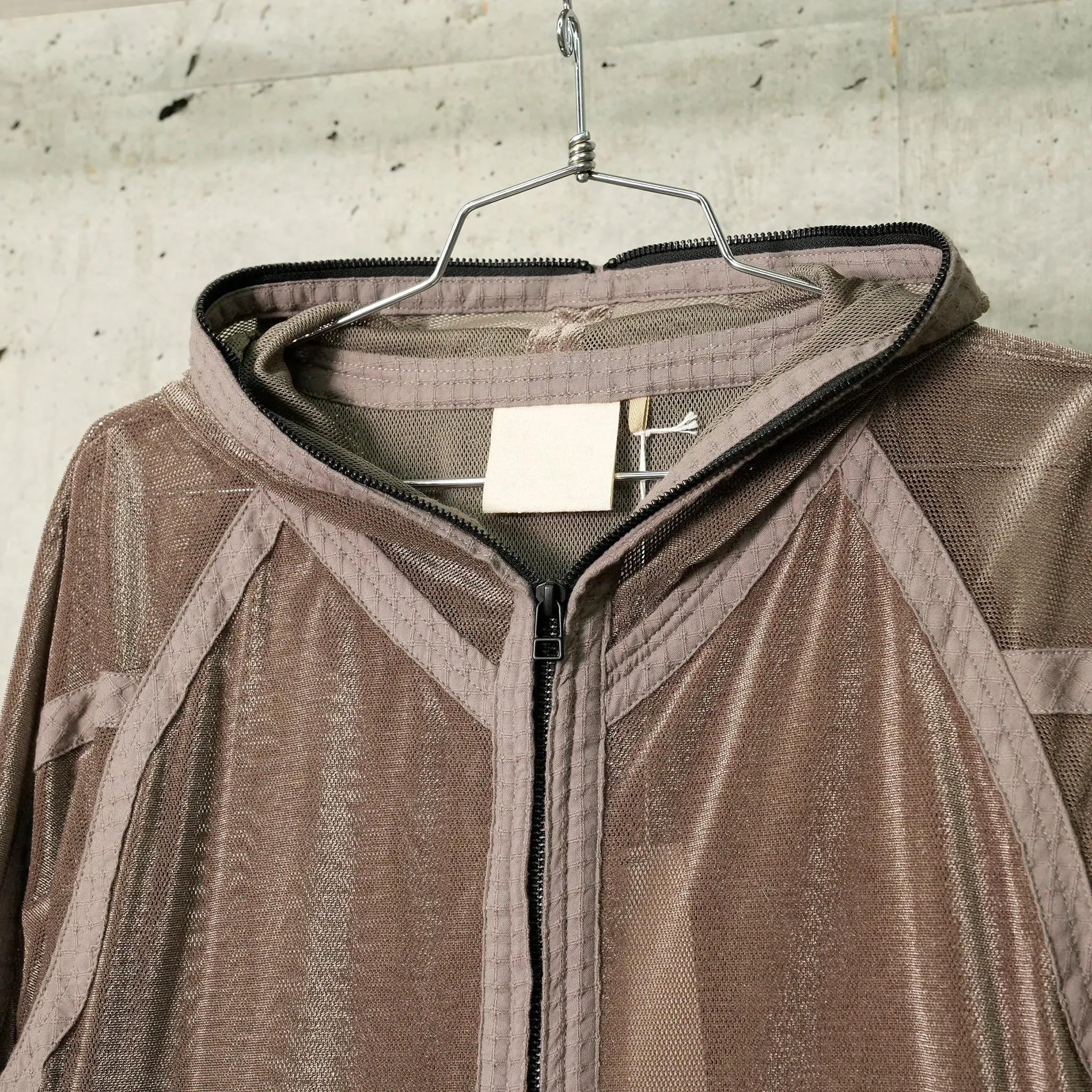 MESH HOODIE 参 / BROWN