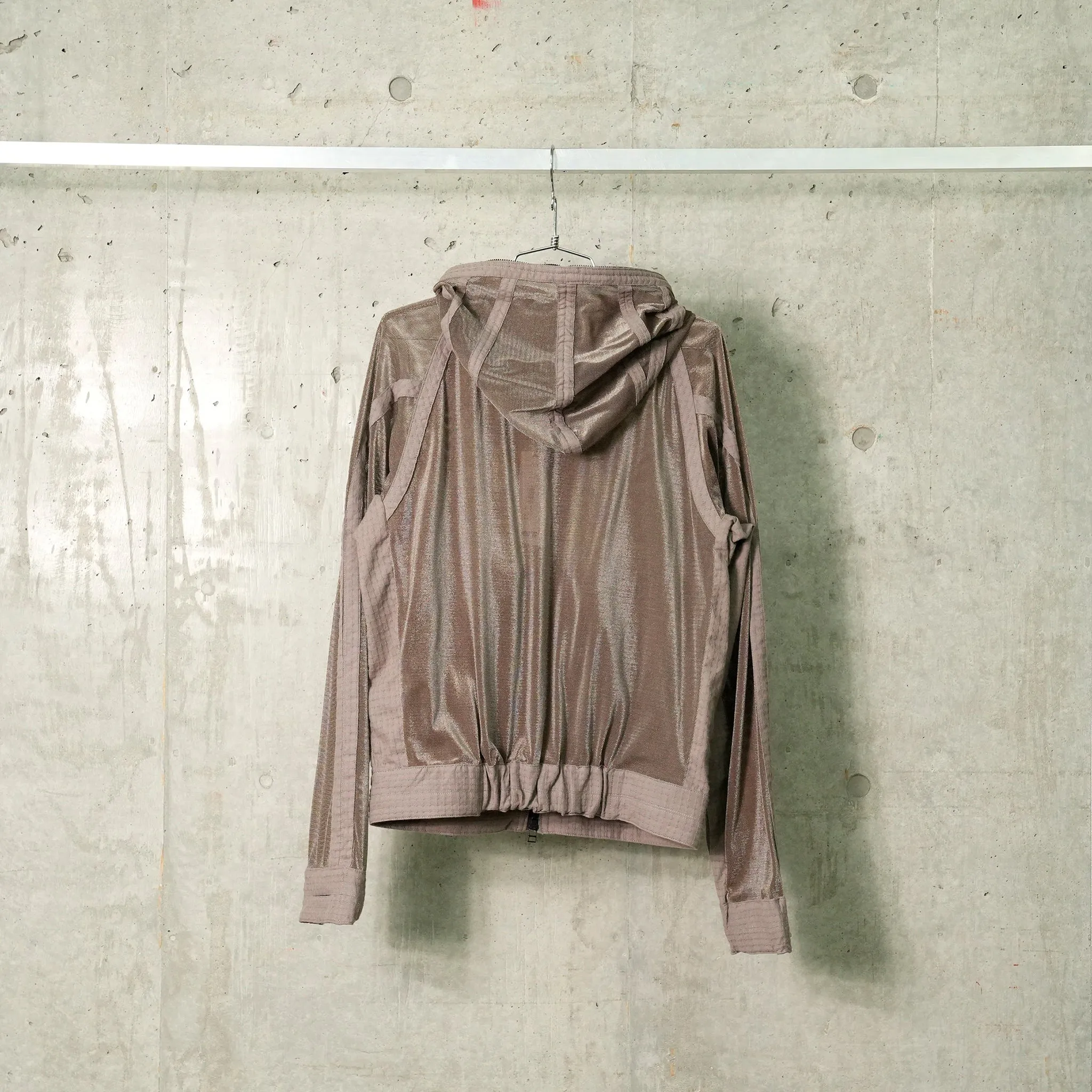 MESH HOODIE 参 / BROWN