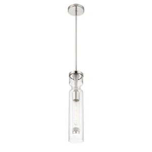 Mistero 4 in. Pendant Light Nickel Finish