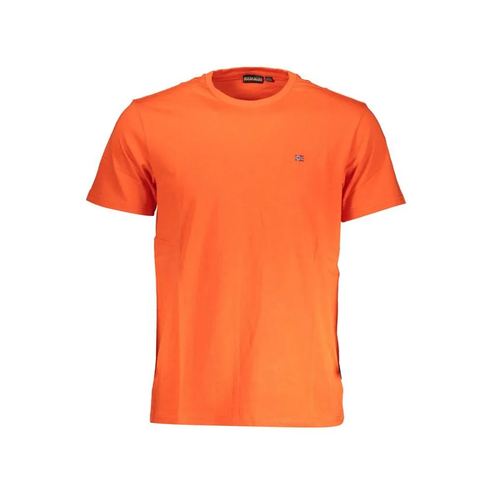 Napapijri Red Cotton Men T-Shirt