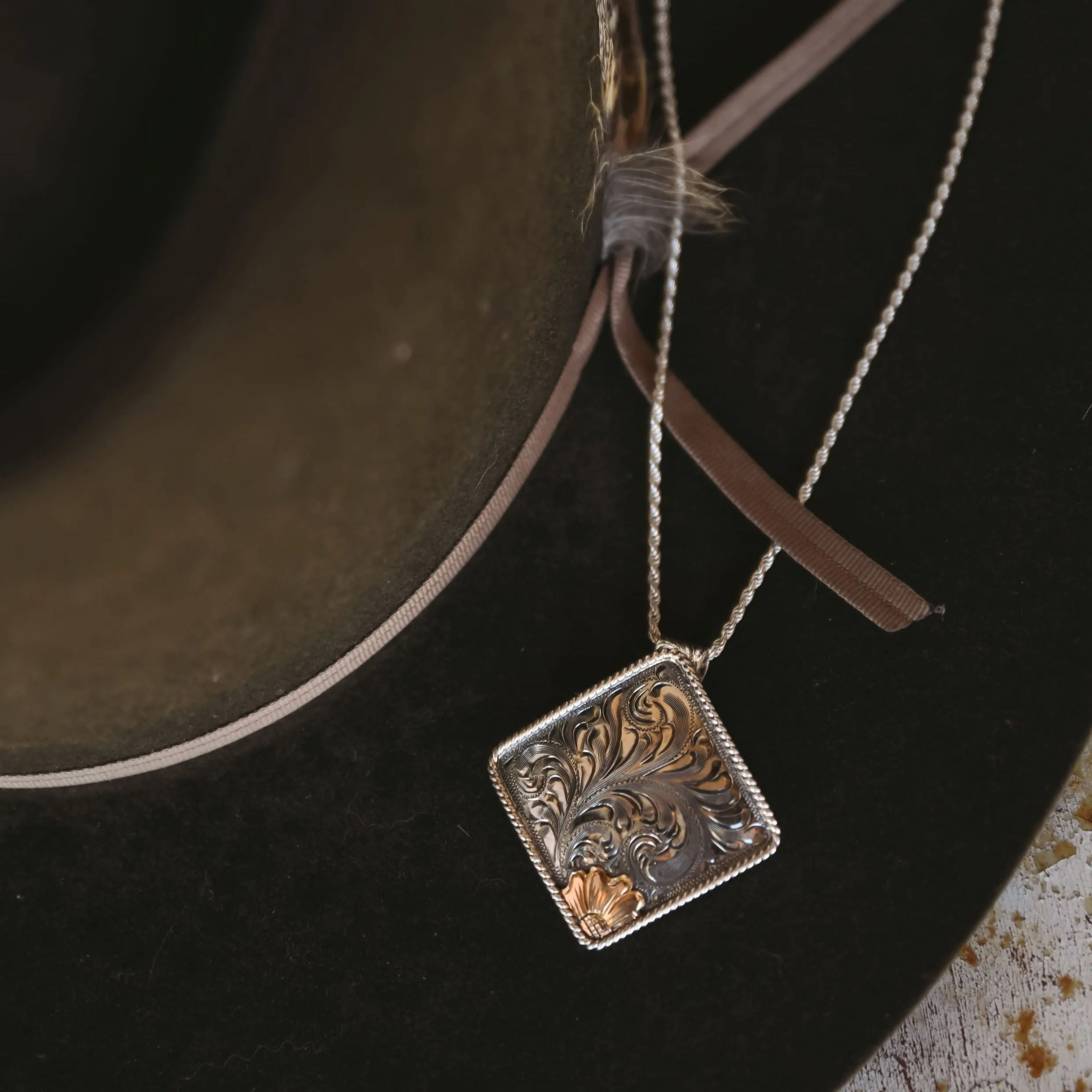 NEW! The Iris Western Pendant