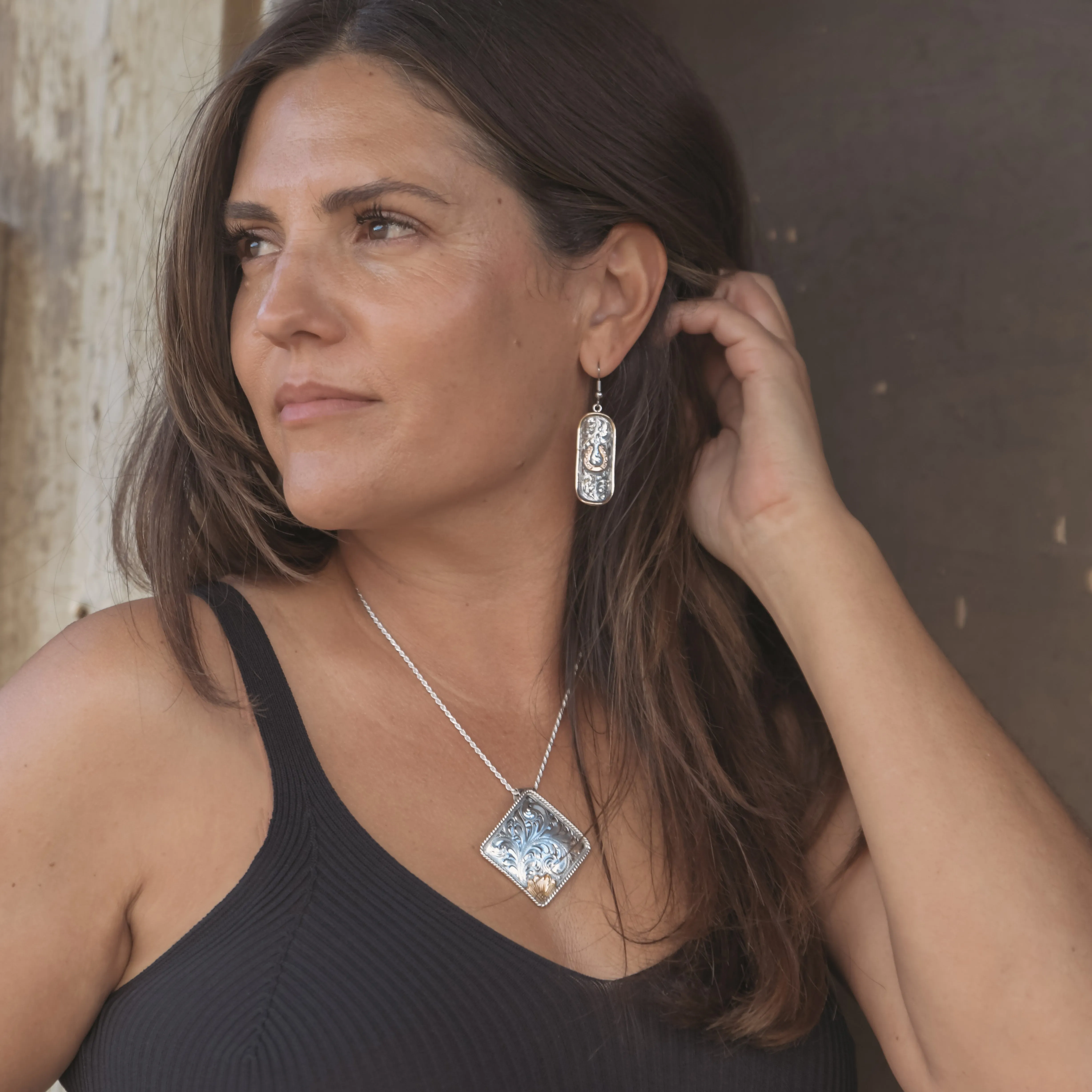 NEW! The Iris Western Pendant