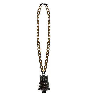 Owl Retrolite Pendant Necklace by Classic Hardware