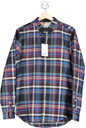 Paul Smith Multi-Colour Plaid Tailored Fit Shirt M