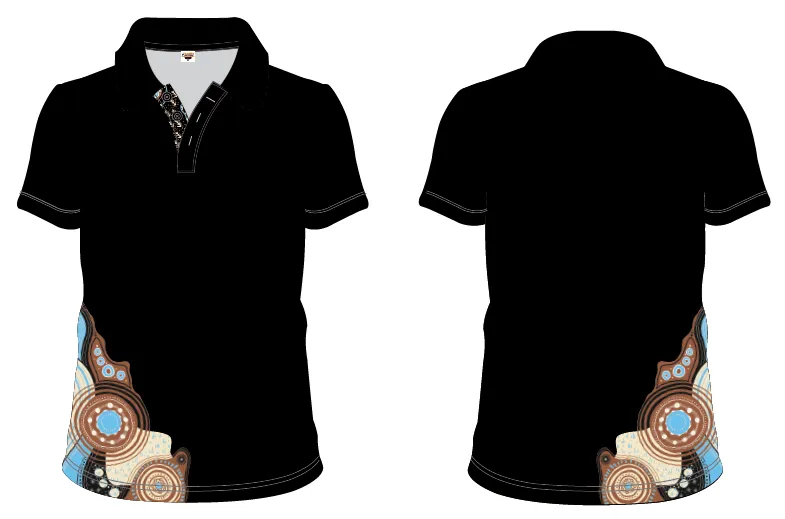 Pilbara Indigenous Women's Corporate Polo Shirt P01LS
